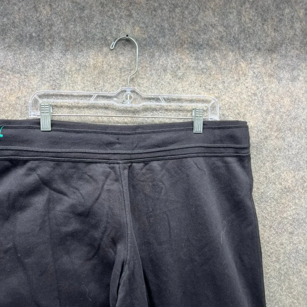 Champion Sweatpants Women XL Black Athletic  Training Average Straight New - Picture 11 of 11